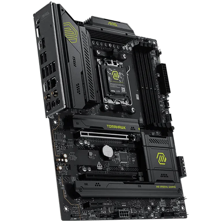 Дънна платка MSI MAG B850 TOMAHAWK WIFI ATX, AMD B850, Socket AM5, DDR5, Wi-Fi 7
