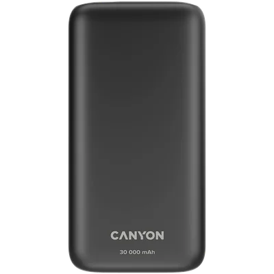 CANYON power bank PB-301 LED 30000 mAh PD 20W QC 3.0 Black