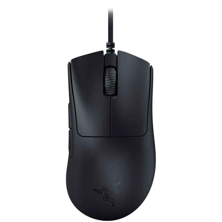 Гейминг мишка Razer DeathAdder V3 RZ01-04640100-R3M1, оптичен сензор Focus Pro 30K, 30000 DPI, 6 бутона, кабелна, черна