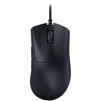 Гейминг мишка Razer DeathAdder V3 RZ01-04640100-R3M1, оптичен сензор Focus Pro 30K, 30000 DPI, 6 бутона, кабелна, черна