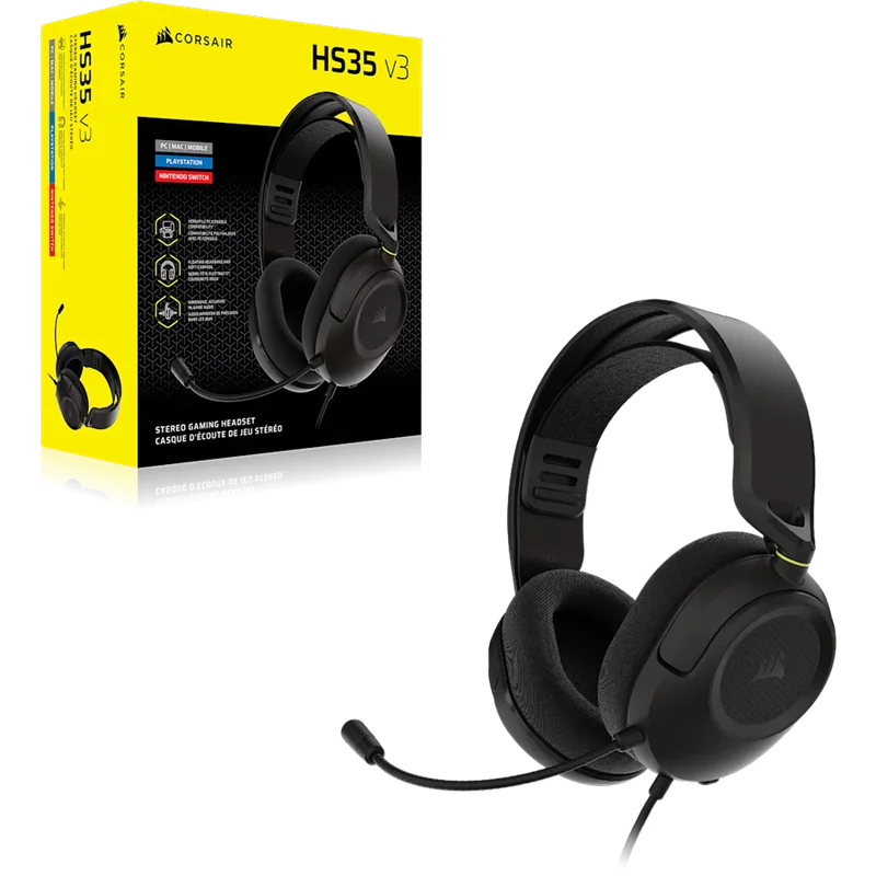 HS35 Stereo V3 Black