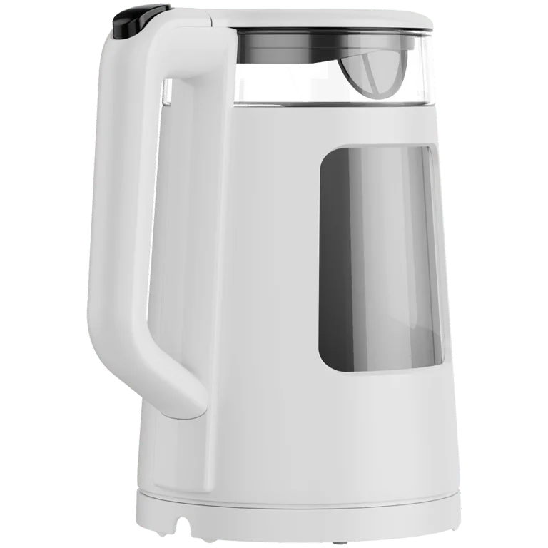 AENO Electric Kettle EK6: 1850-2200W, 2L, Strix, Square-shaped body, Transparent lid, High Resistant Glass, LED-Illumination, Auto Power Off, Dry tank Protection
