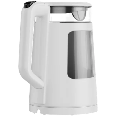AENO Electric Kettle EK6: 1850-2200W, 2L, Strix, Square-shaped body, Transparent lid, High Resistant Glass, LED-Illumination, Auto Power Off, Dry tank Protection