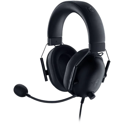 Razer BlackShark V2 X For PlayStation, Wired Console Headset, Black, Tri-Force Drivers 50", Hyperclear Cardoid Mic, leatherette ear cushions for a plush fit and feel