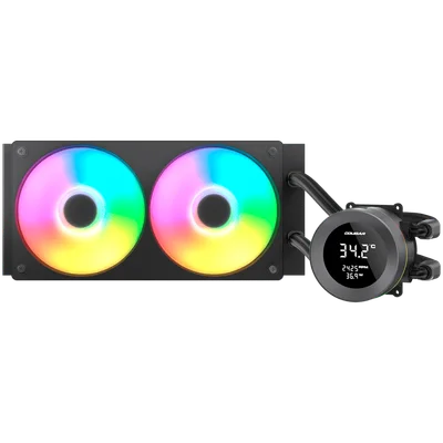 COUGAR Poseidon Vistek ARGB 240 AiO Liquid Watercooling - Black