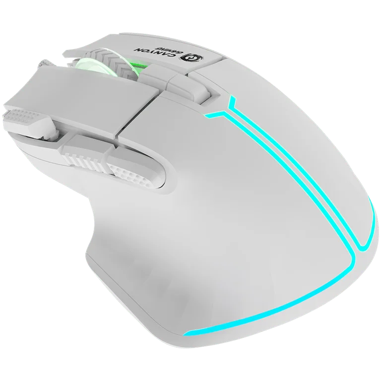 CANYON mouse Fortnax GM-636 RGB 9buttons Wired White