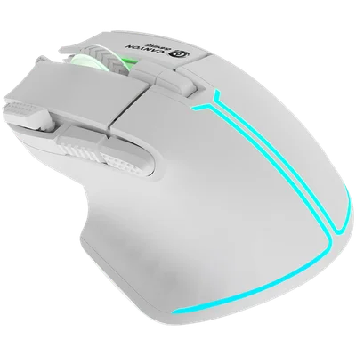CANYON mouse Fortnax GM-636 RGB 9buttons Wired White