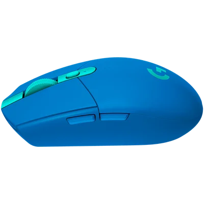 Logitech G305 Wireless Mouse, Lightsync RGB, Lightspeed Wireless, HERO 12K DPI Sensor, 400 IPS, 6 Programmable Buttons, Blue