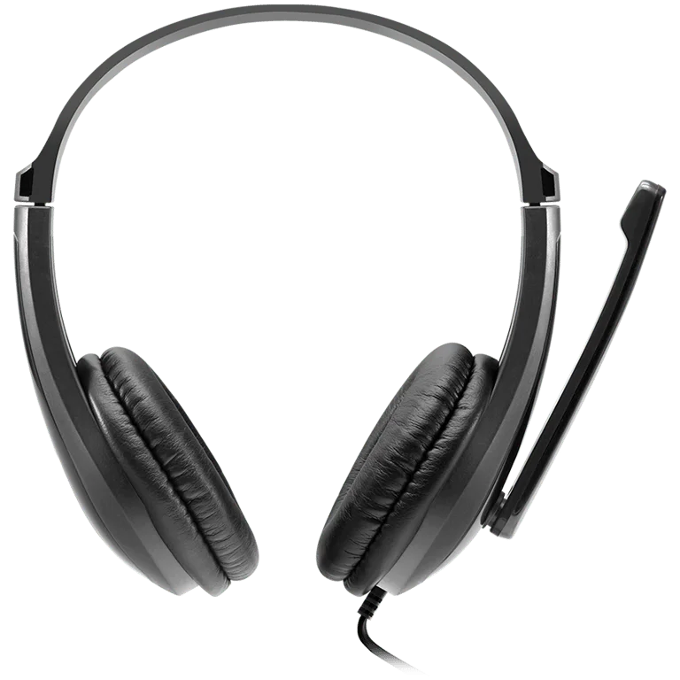 Слушалки CANYON CHSU-1 с микрофон USB 2 м Черен