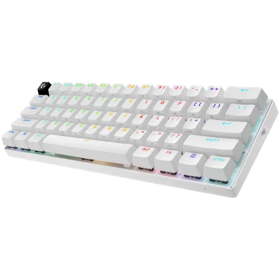 Гейминг клавиатура Logitech G PRO X 60 LIGHTSPEED Wireless (Tactile) EMEA28-935 Бял