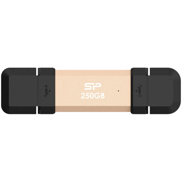 Silicon Power UC3S72 250GB, USB3.2 Gen2,DS72, Gold