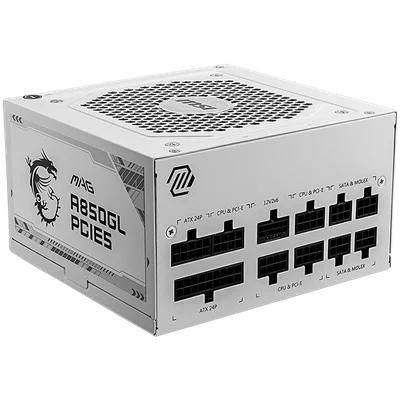 Захранващ блок MSI MAG A850GL PCIE5 850W 80 Plus Gold модулен