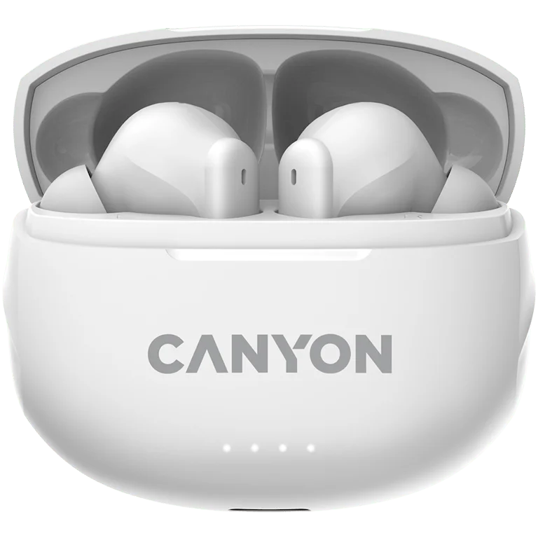 Безжични слушалки CANYON – TWS-8, ENC, бели