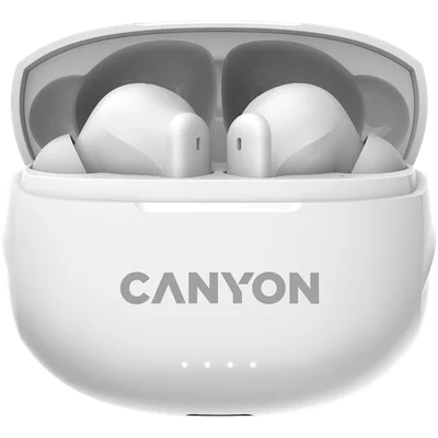 Безжични слушалки CANYON – TWS-8, ENC, бели