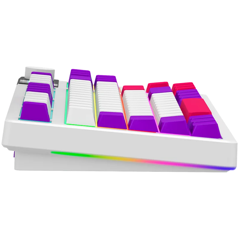 LORGAR Gaming Keyboard KBP70TKLW Pro Wireless White EN