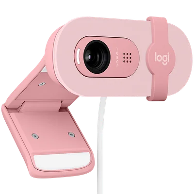 LOGITECH Brio 100 Full HD Webcam - ROSE - USB