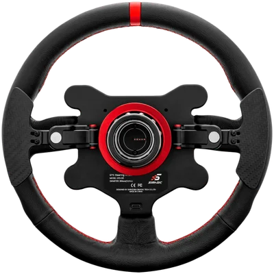 SIMAGIC GT‑Style GTS Steering Wheel for GT Simulation, suede finish