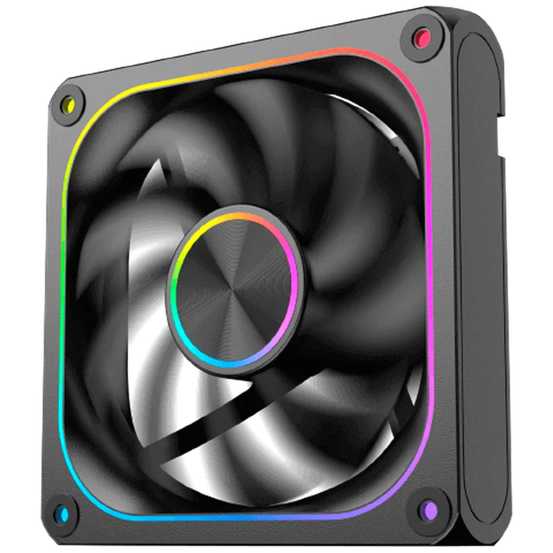 Infinity J22A EN49811 (BK, 3PCS J22A PWM Fans, ARGB & PWM Remote Control Box, A Logo Color Box)