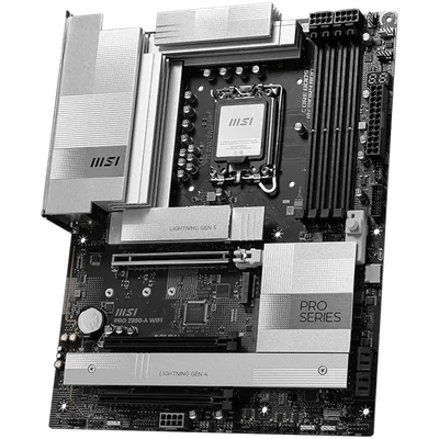 Дънна платка MSI PRO Z890-A WIFI LGA 1851 DDR5 до 9200MHz 3x PCIe x16 4x M.2 5G LAN WIFI