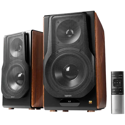 Тонколони Edifier – S3000MKII, 2.0, Bluetooth 5.0, 256W, кафяви