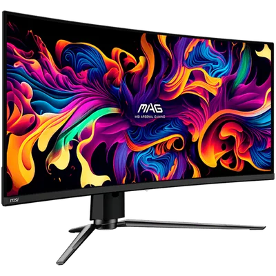 Монитор MSI MAG 341CQP QD-OLED, 34" QD-OLED, 175Hz, UWQHD (3440x1440), 21:9, 1800R, 0.03ms