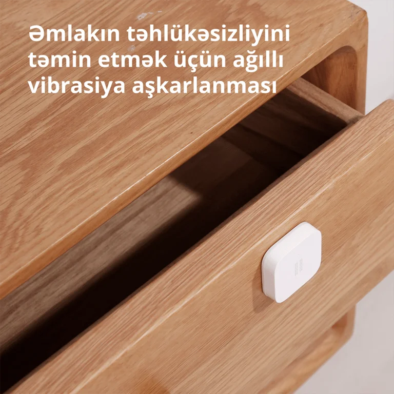 Сензор за вибрации Aqara DJT11LM Бял Zigbee
