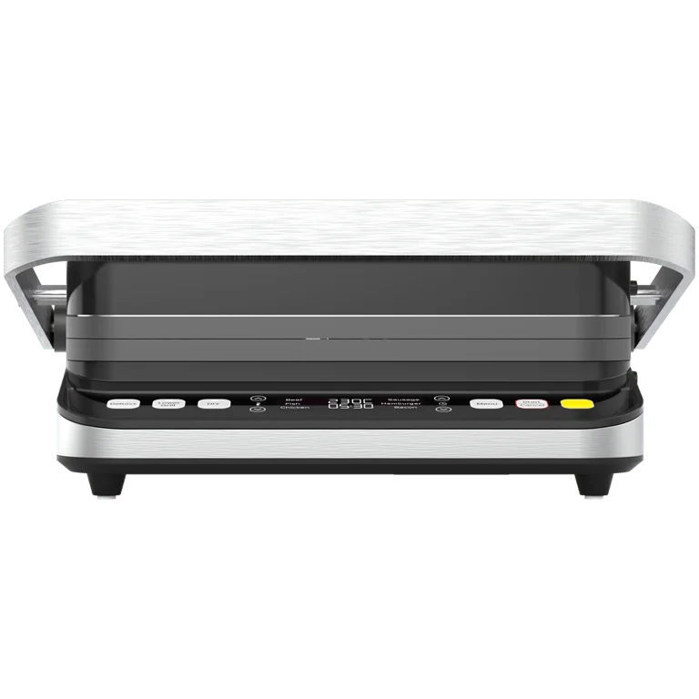 AENO ''Electric Grill EG5: 2000W, 2 heating modes - Lower Grill, Both Grills, 6 preset programs, Defrost, Max opening angle -180°, Temperature regulation, Timer, Removable double-sided plates, Plate size 320*220mm''