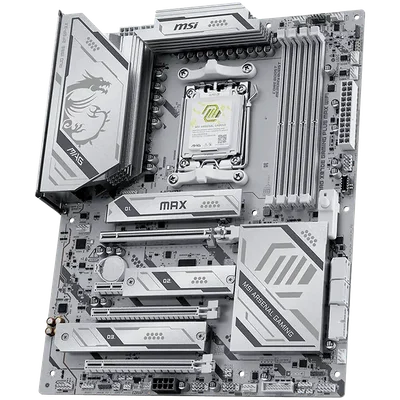 MSI X870E GAMING PLUS MAX WIFI, ATX, Socket AM5, 4x DDR5 Dual Channel DDR5 up to 8200(OC)MHz, 3x PCIe x16 slot, 3x M.2 slot, 4x USB 2.0, 2x USB 5Gbps, 2x USB 10Gbps, 1x 20Gbps Type-C, 1x 40Gbps Type-C, HDMI, 7.1 HD Audio, 5G LAN, WiFI 7, BT, 3Y