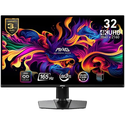 Монитор MSI MAG 321UP QD-OLED 31.5" 4K UHD 165Hz QD-OLED Anti-Reflection DisplayHDR True Black 400