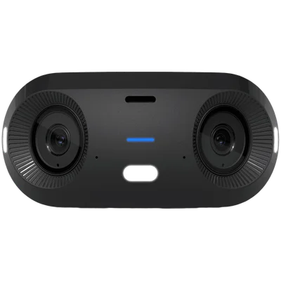 UBIQUITI UVC-G6-180-W Indoor/outdoor dual sensor 16MP 20 FPS PoE+ camera, with a Multi-TOPS AI Engine and panoramic 180 coverage