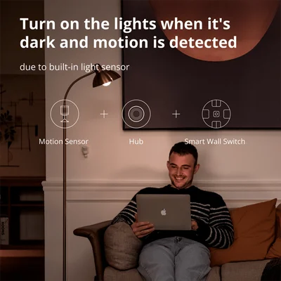 Сензор за движение Aqara Smart Motion Sensor P1 MS-S02 Zigbee 3.0, бял