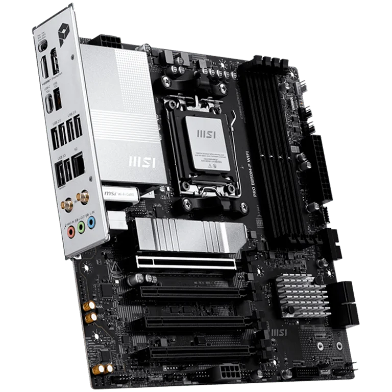 Дънна платка MSI PRO B850M-P WIFI, Socket AM5, DDR5, mATX