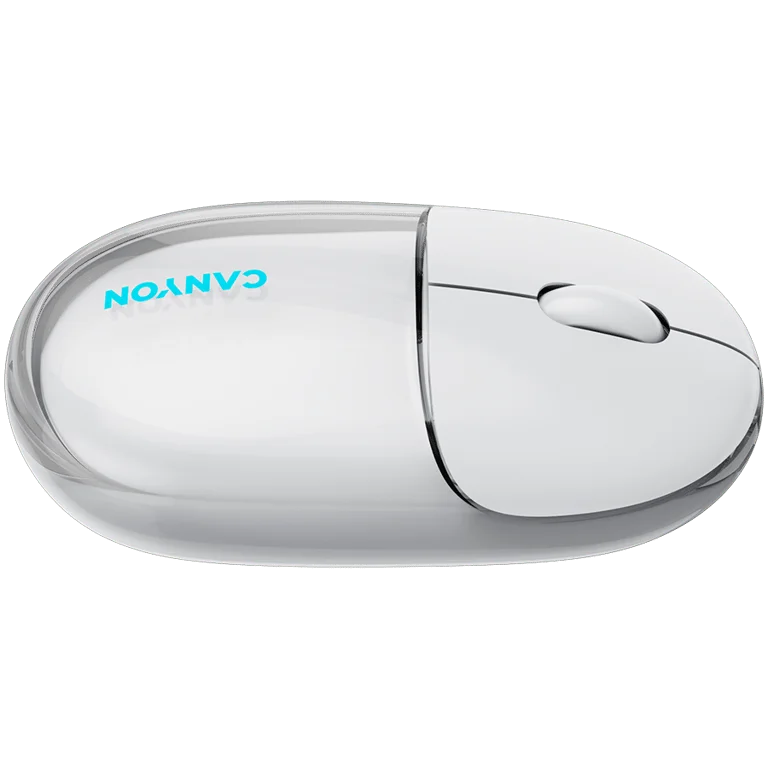 CANYON mouse OnClick 24 BT/ Wireless Transparent/White