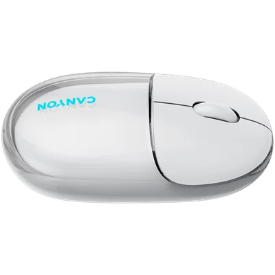 CANYON mouse OnClick 24 BT/ Wireless Transparent/White