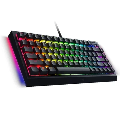 Гейминг клавиатура Razer BlackWidow V4 75% RZ03-05000100-R3M1, US Layout, Razer Chroma RGB, Hot-swappable, Черен