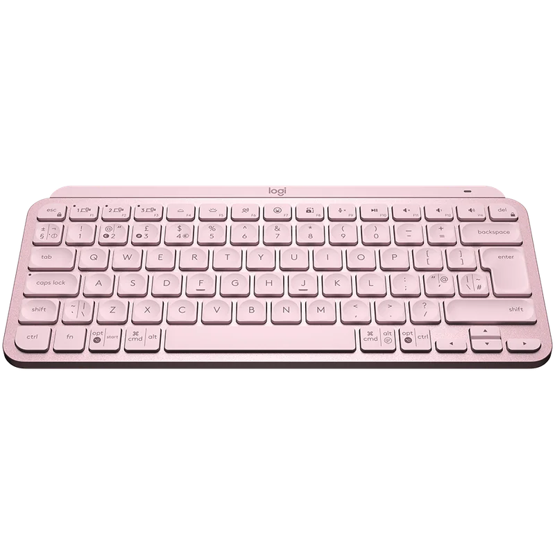 Logitech MX Keys Mini Minimalist Wireless Illuminated Keyboard - ROSE - US Intl