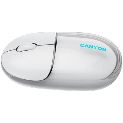 CANYON mouse OnClick 24 BT/ Wireless Transparent/White