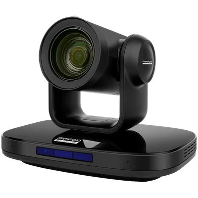 Видеоконферентна PTZ камера Prestigio Solutions Alpha 4K UHD, 8.4 MP, AI, PoE, HDMI 2.0, USB 3.0, RJ45, 3G-SDI, черен