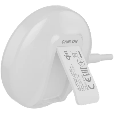 Безжично зарядно Canyon WS-105 15W Qi2 Бял