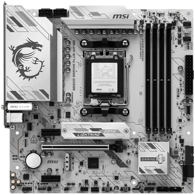 Дънна платка MSI – B850M GAMING PLUS WIFI6E, Micro ATX, Socket AM5, DDR5, Wi-Fi 6E