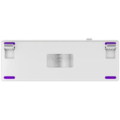 LORGAR KBP70MW, Wireless 65% Mechanical Gaming Keyboard Pro, White, EN layout