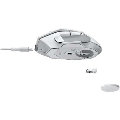 Гейминг мишка Logitech G502 X LIGHTSPEED Бял, безжична, 2.4GHz