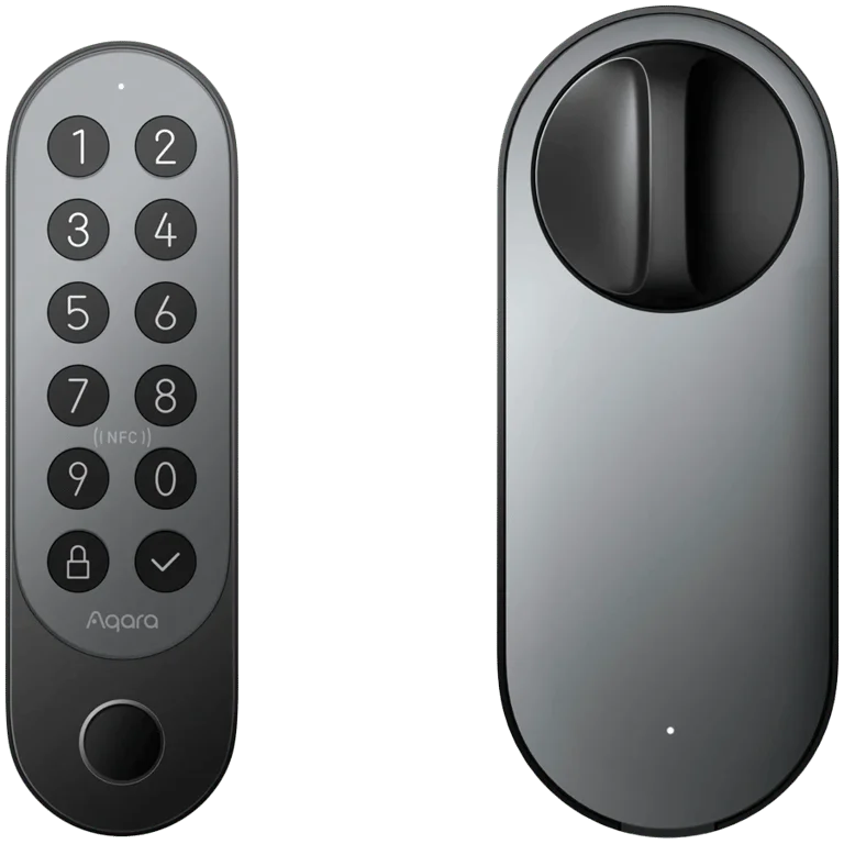 Умен заключващ механизъм Aqara Smart Lock U200 EL-D02D, офлайн режим, черен