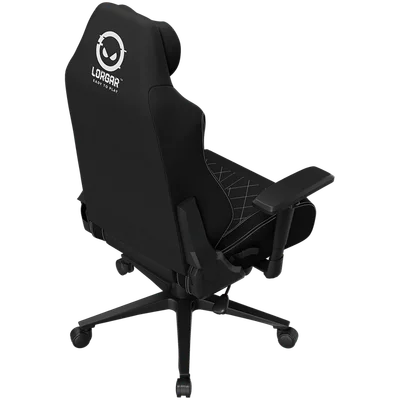LORGAR CHA41, Ergonomic Gaming Chair Advanced, premium anti-stain fabric, Black/white