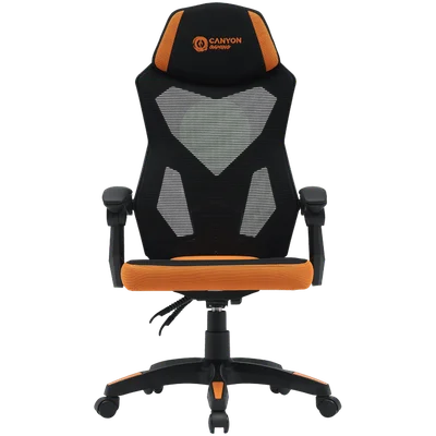 Гейминг стол CANYON Wave MCH02 Mesh Black/Orange