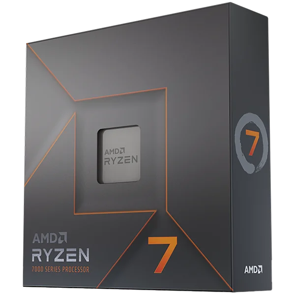 AMD CPU Desktop Ryzen 7 8C/16T 7700X (4.5/5.0GHz Boost,40MB,105W,AM5) box, with Radeon Graphics