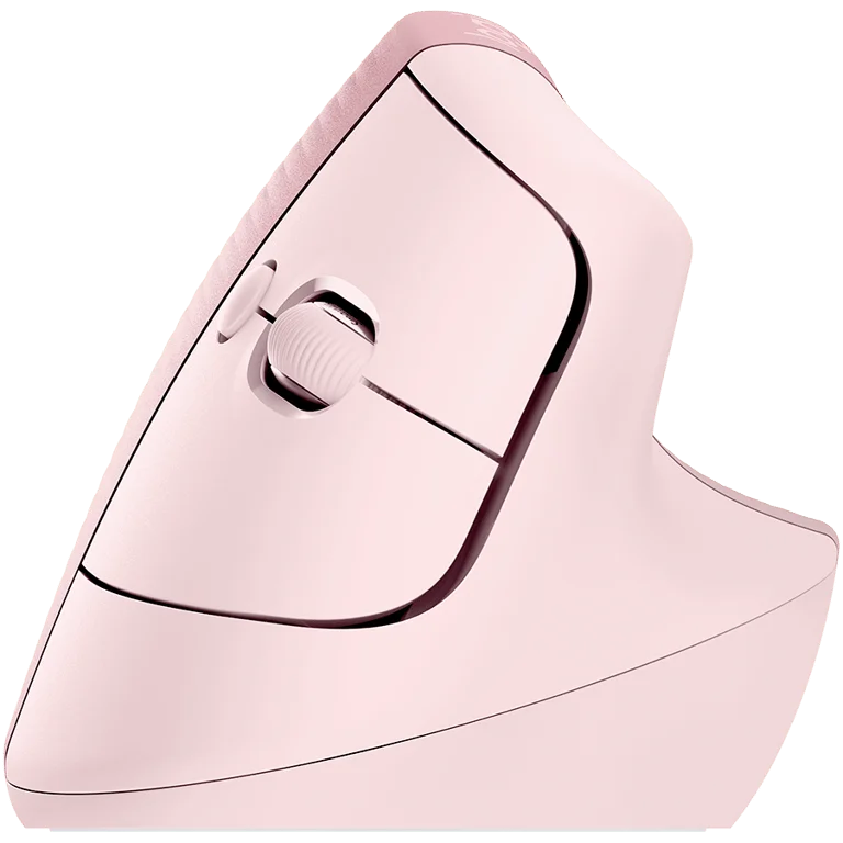 Мишка Logitech Lift вертикална ергономична розова