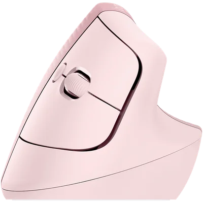 Мишка Logitech Lift вертикална ергономична розова