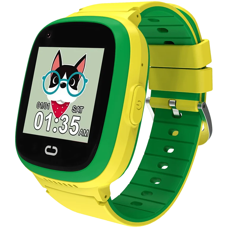 CANYON kids watch Sunny KW-48 Video 4G GPS Games&Music Green