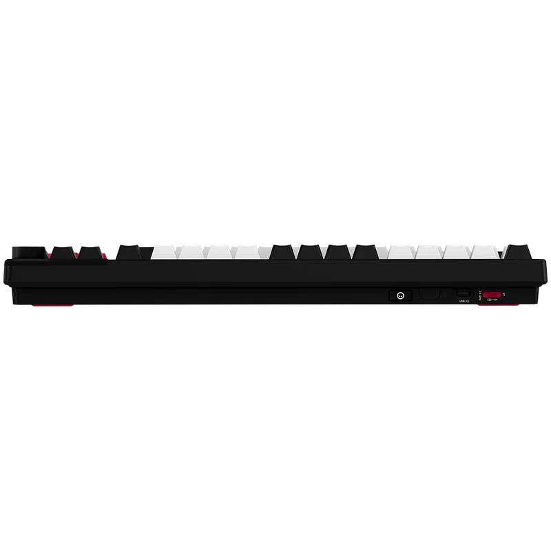LORGAR KBP70TKLW, Wireless TKL Mechanical Gaming Keyboard Pro, Black/red, EN layout
